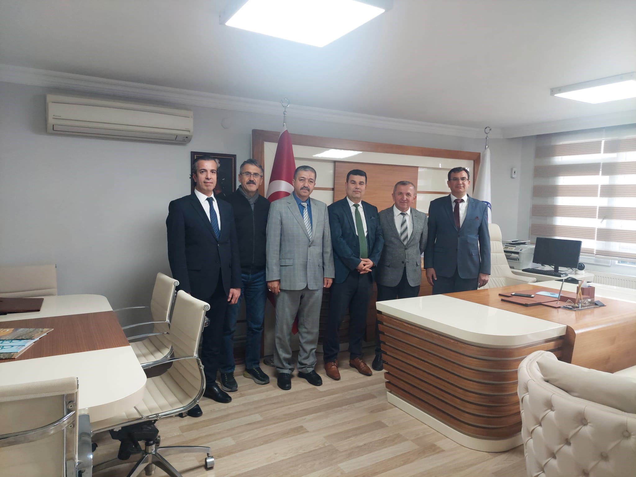 Eğitim Yöneticileri ve Çalışanları Sendikası’nın ziyareti